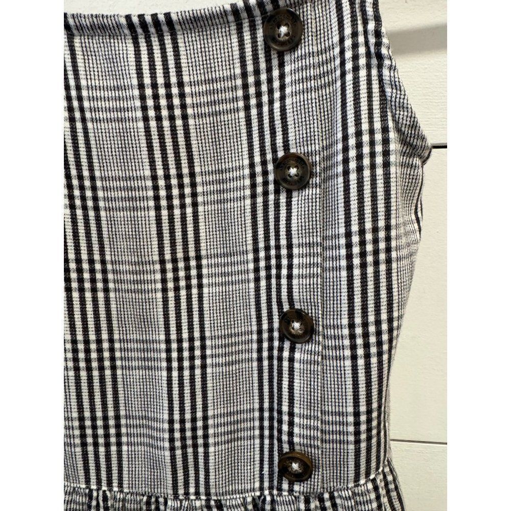 Abercrombie Kids Plaid Smocked Back Dress Size 7/8 Girls - Picture 3 of 8